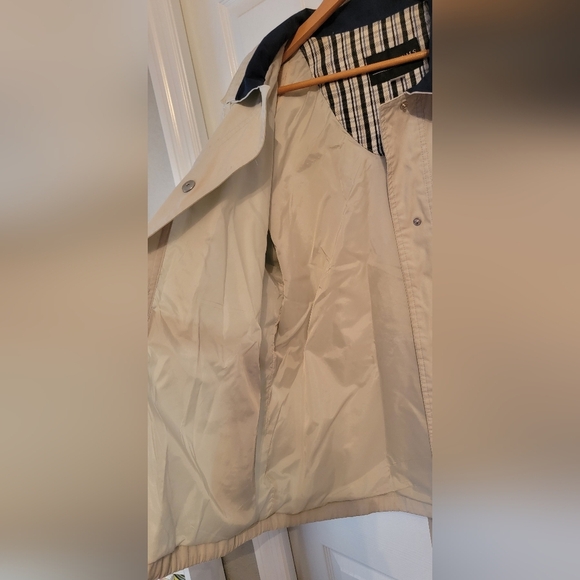 P.A. Originals khaki colored womens jackets with pockets and a hood. - Picture 3 of 5